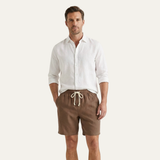 Les Shorts en Lin Rowley – Shorts à Cordon pour Hommes