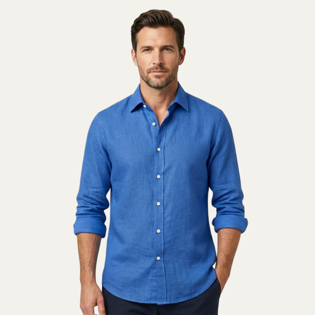 La chemise décontractée en lin pour homme Willowfield Ridge