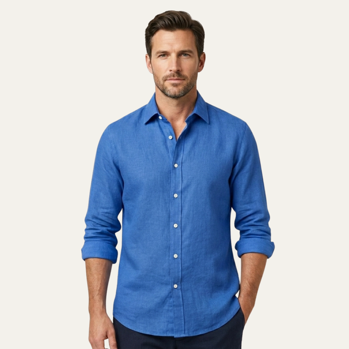 La chemise décontractée en lin pour homme Willowfield Ridge