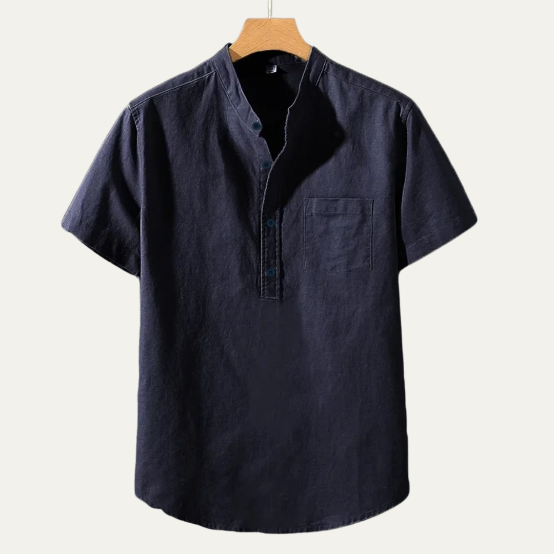 La chemise en lin et coton respirant pour hommes Lakewood Hill