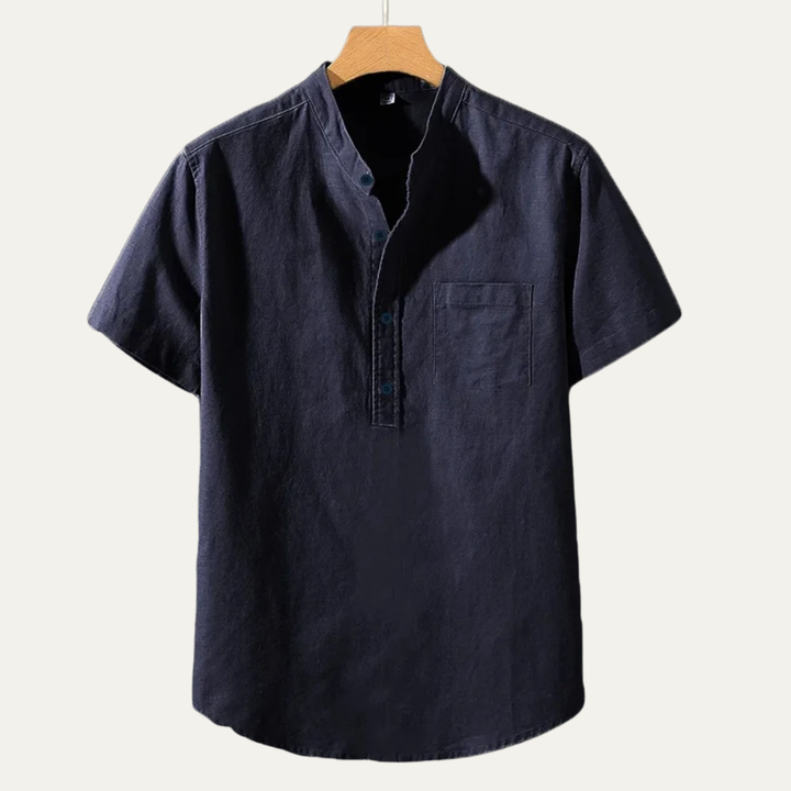 La chemise en lin et coton respirant pour hommes Lakewood Hill