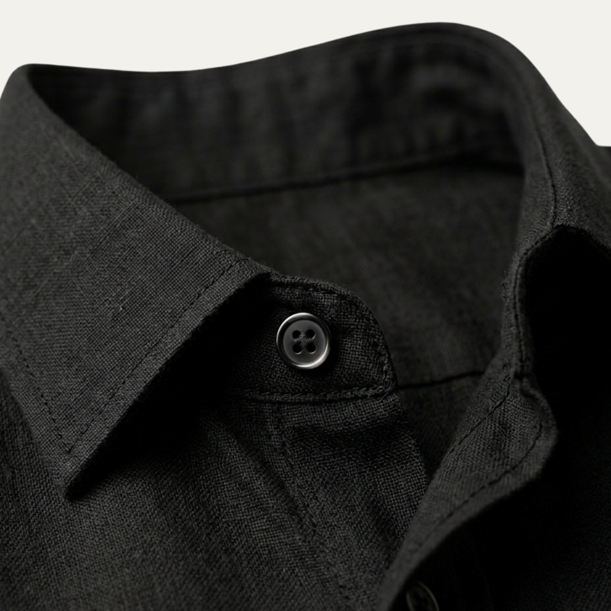 La Chemise Boutonnée en Lin Tendance pour Hommes Meadowrun