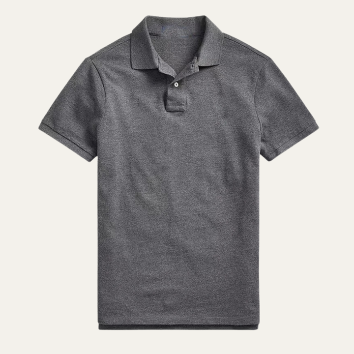 La chemise polo classique unie pour homme Mantova