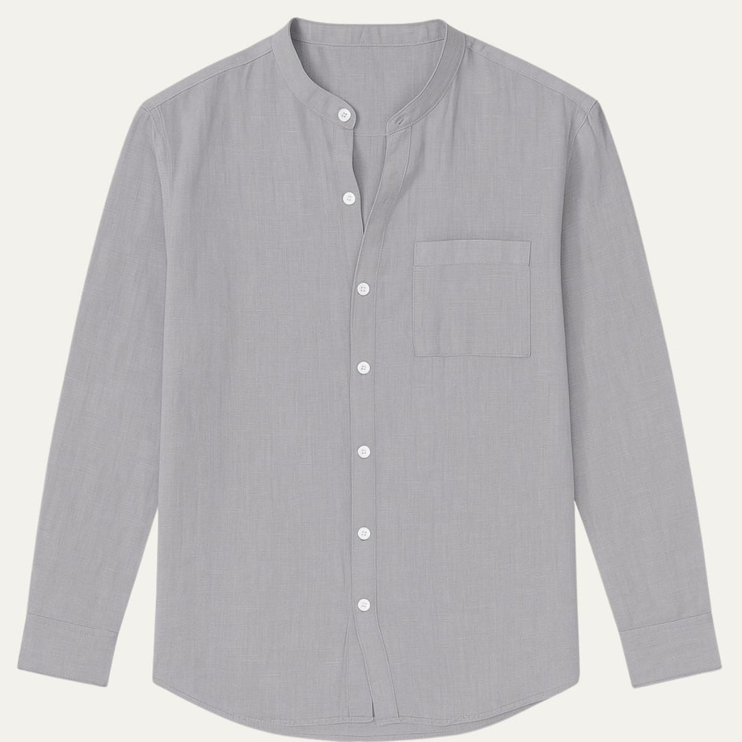 La Chemise en Lin Brighton – Chemise à Manches Longues pour Hommes