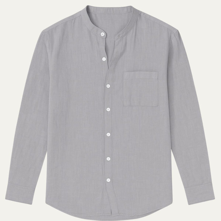 La Chemise en Lin Brighton – Chemise à Manches Longues pour Hommes