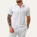 La chemise à boutons texturée d'été pour hommes Ashland Ridge
