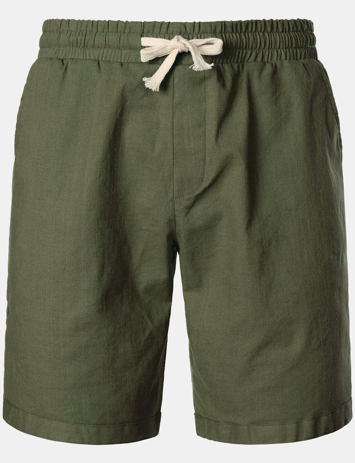 Short Homme Lin Coton Léger Respirant Casual
