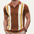 Le Polo Casual Tricot Rayé Rétro pour Homme Grosseto