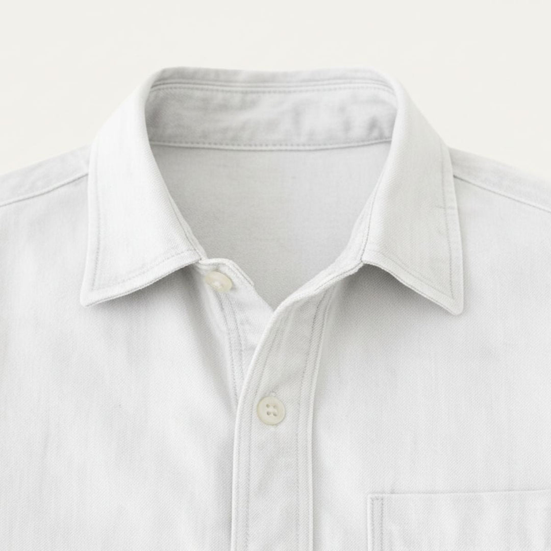 La Chemise en Denim Décontractée Boston pour Hommes