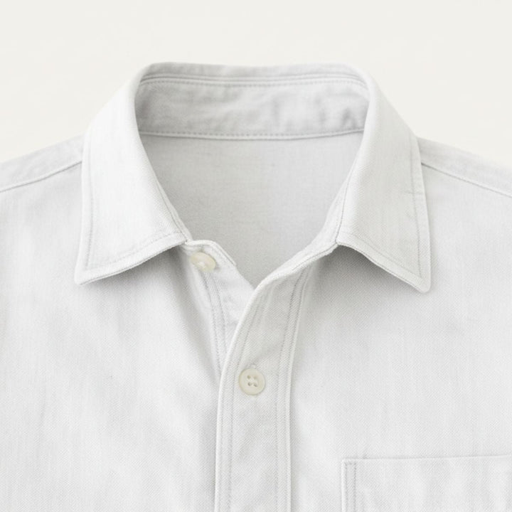 La Chemise en Denim Décontractée Boston pour Hommes