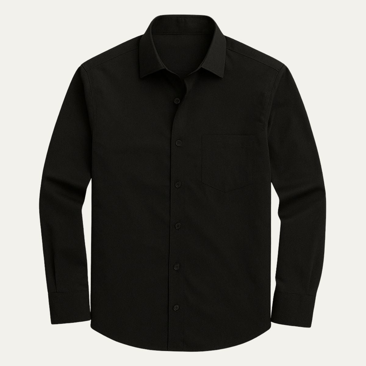 La Chemise Formelle en Coton Satin Kensington pour Hommes