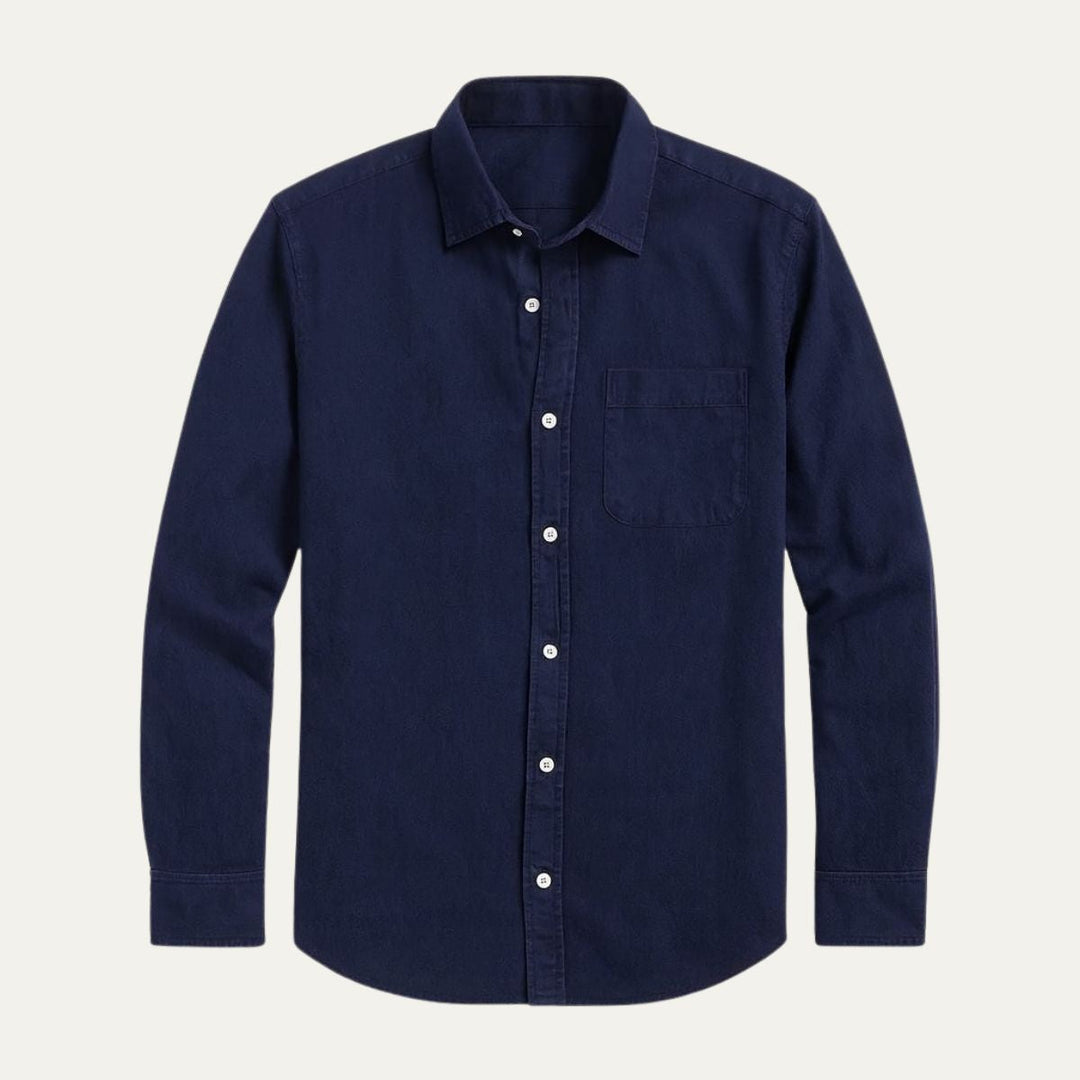 La Chemise en Denim Décontractée Boston pour Hommes