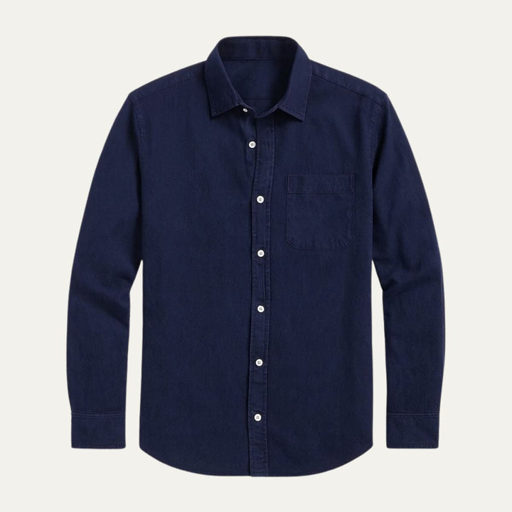 La Chemise en Denim Décontractée Boston pour Hommes