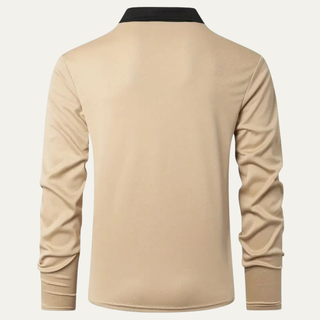 Le Pull Polo Casual Slim Fit pour Hommes Anacapri