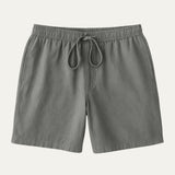 Shorts d'été en lin léger pour homme, coupe décontractée