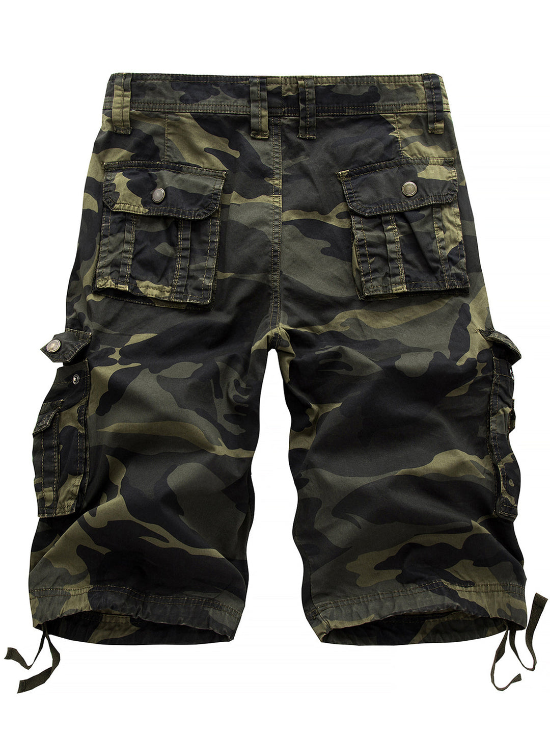 Short décontracté en coton pour homme grandes tailles, motif camouflage