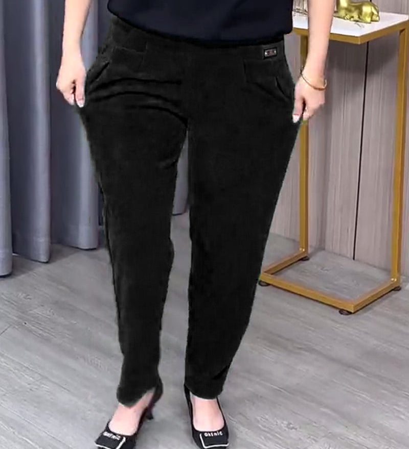 Pantalons Skinny Extensibles Unis