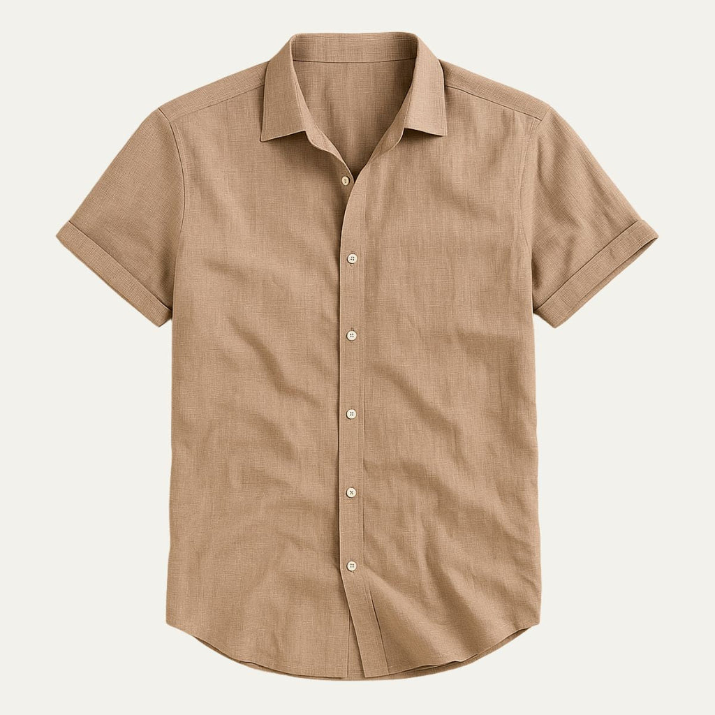 La chemise en lin Westmere – Chemise à manches courtes pour hommes