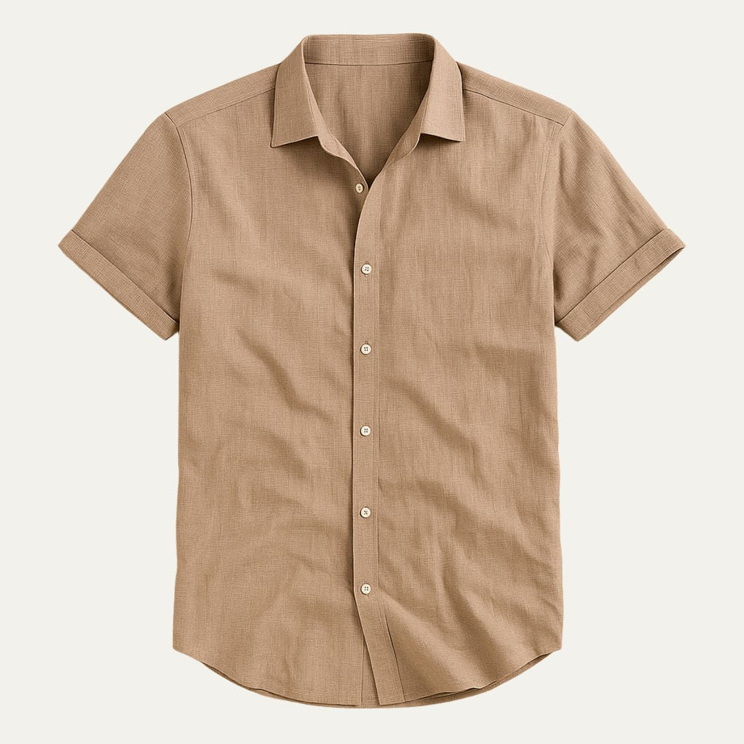 La chemise en lin Westmere – Chemise à manches courtes pour hommes
