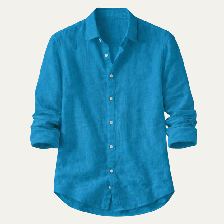 La chemise décontractée en lin léger d&