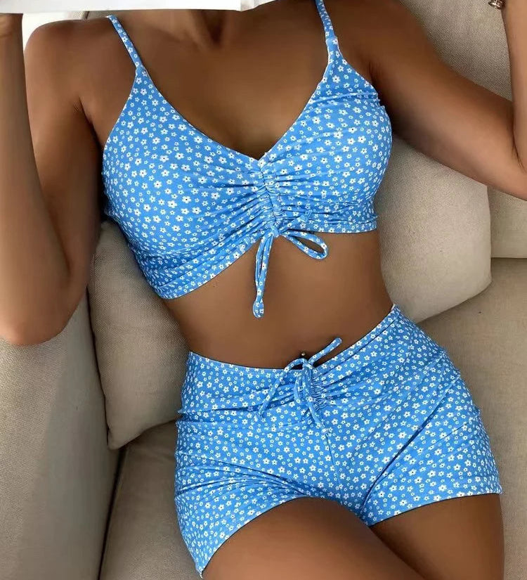 Nalani | Ensemble de bikini à imprimé floral pour femme