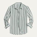 La Chemise Rayée en Lin Valencia pour Hommes