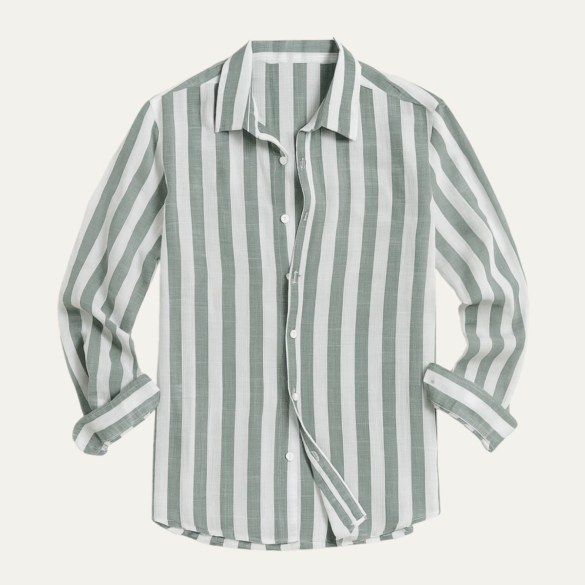 La Chemise Rayée en Lin Valencia pour Hommes