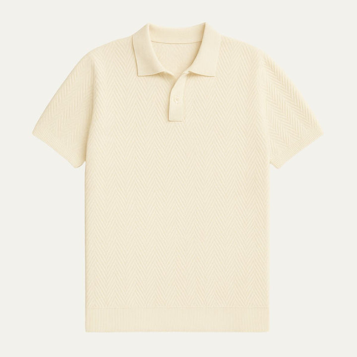 Polo en Coton Casual pour Homme Style Vintage