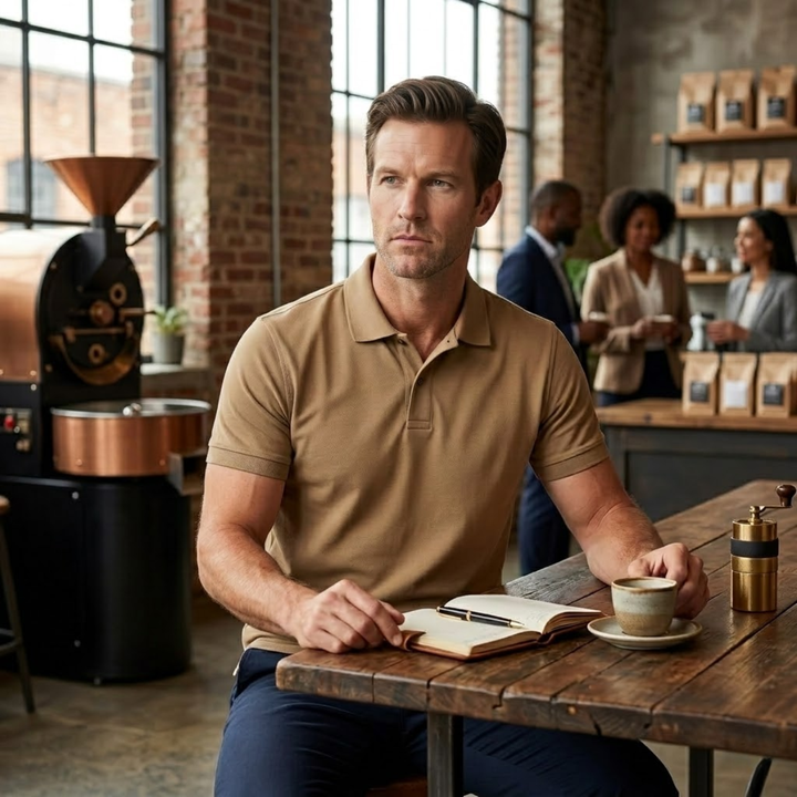 Le polo stretch intelligent pour hommes Whitfield