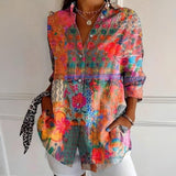 Selina | Blouse à imprimé coloré