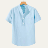 La chemise basique d'été douce pour homme Piccadilly avec poche poitrine