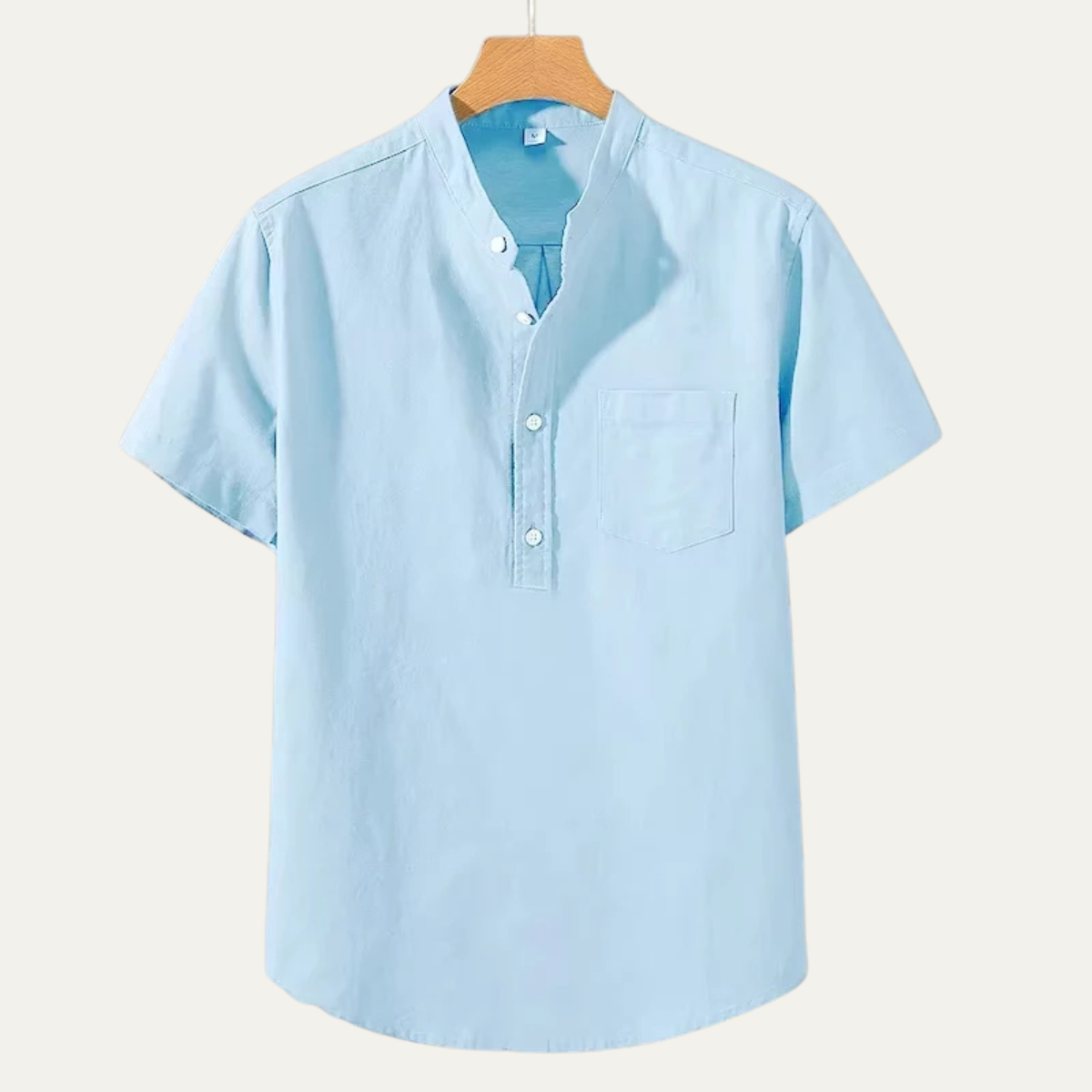 La chemise basique d'été douce pour homme Piccadilly avec poche poitrine