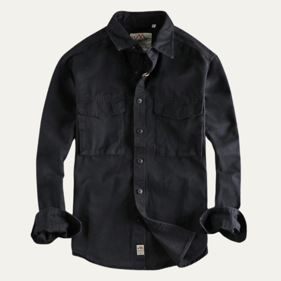 La Chemise de Travail à Boutons pour Hommes de Style Safari Oak River