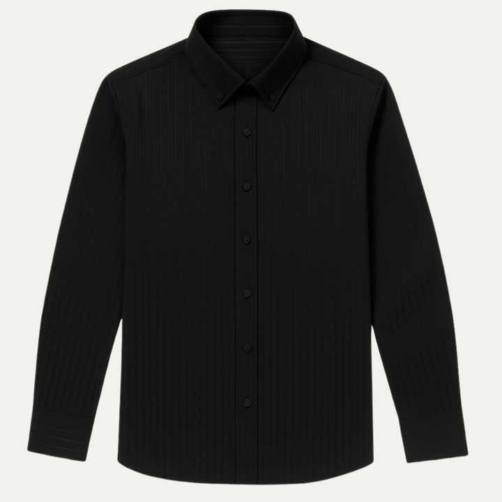 La Chemise Vintage pour Homme Harrington – Chemise de Costume à Col Rabattu Boutonnée