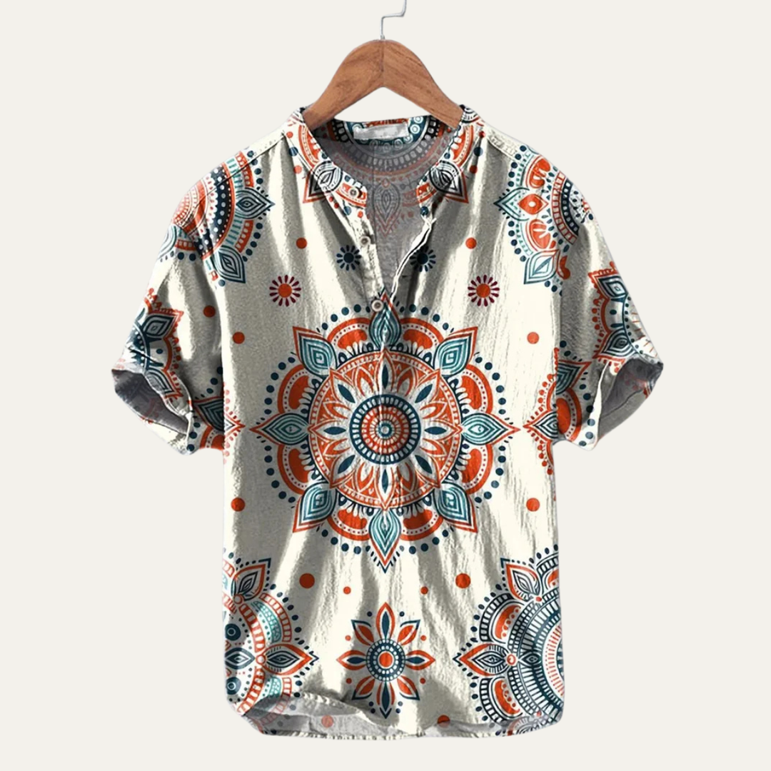 La chemise de plage hawaïenne tropicale à boutons pour hommes de Stonecrest Hill