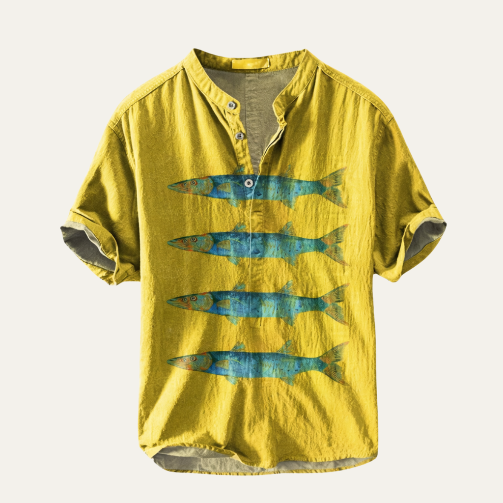 La Chemise d'Été à Boutons Tropicale Hawaïenne pour Hommes Willowcrest