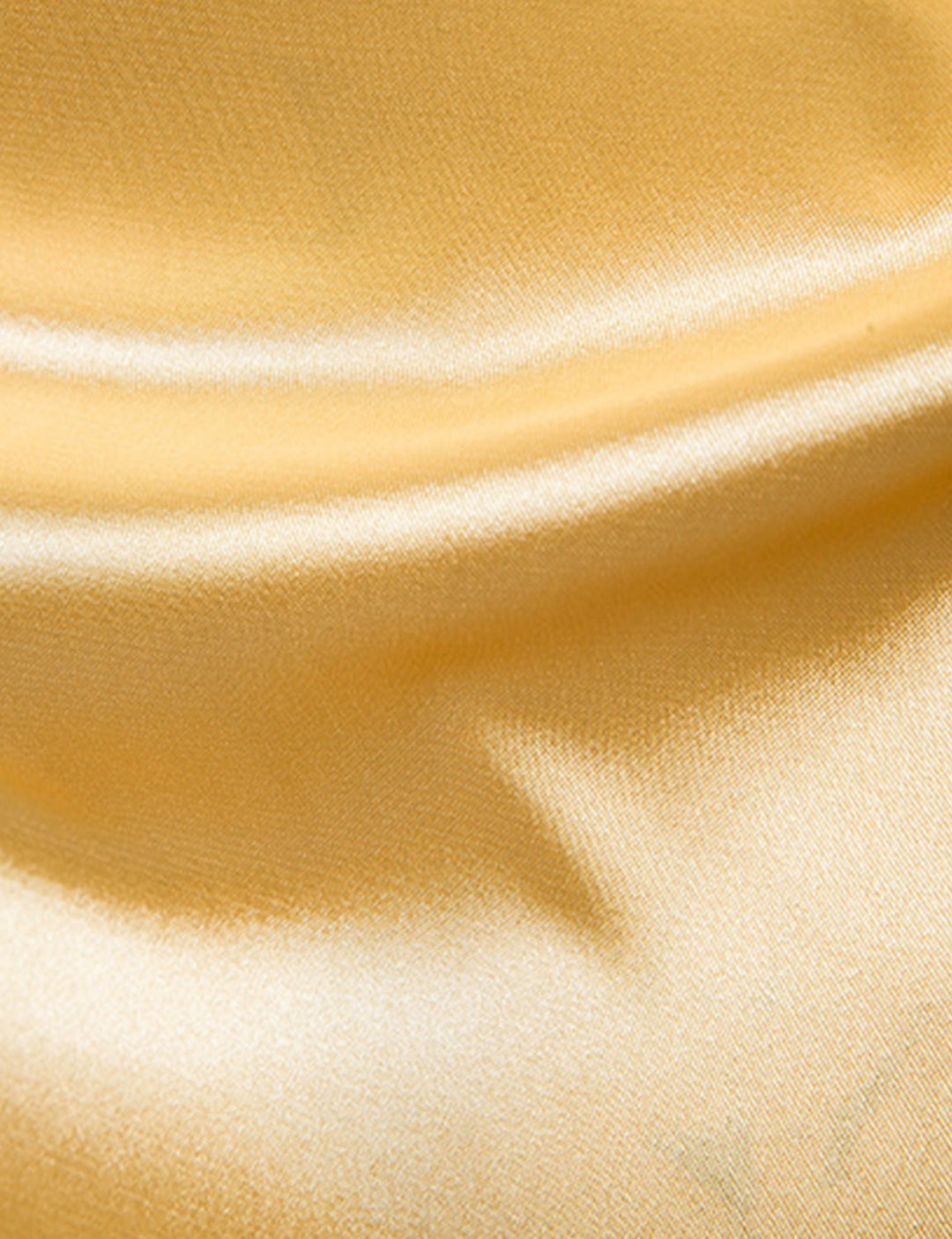 Chemise de soirée à manches longues en satin lisse boutonné pour homme