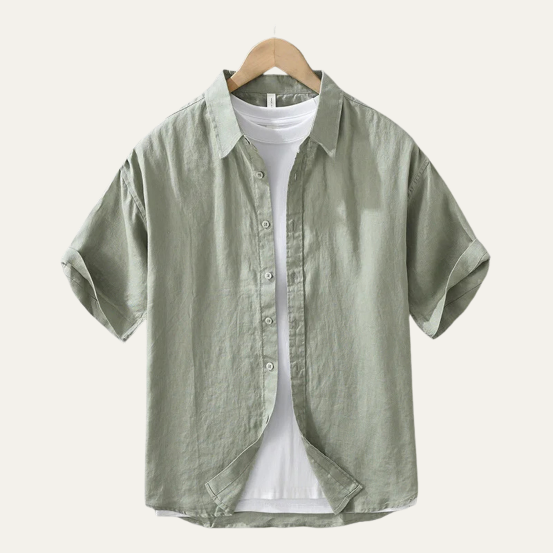 La Chemise Respirante en Lin Slim Fit pour Homme de Willow Lake