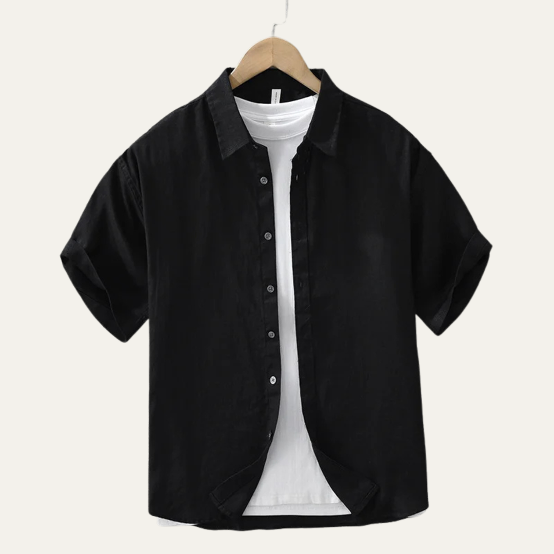 La chemise légère en lin slim fit pour hommes Elmwood Ridge