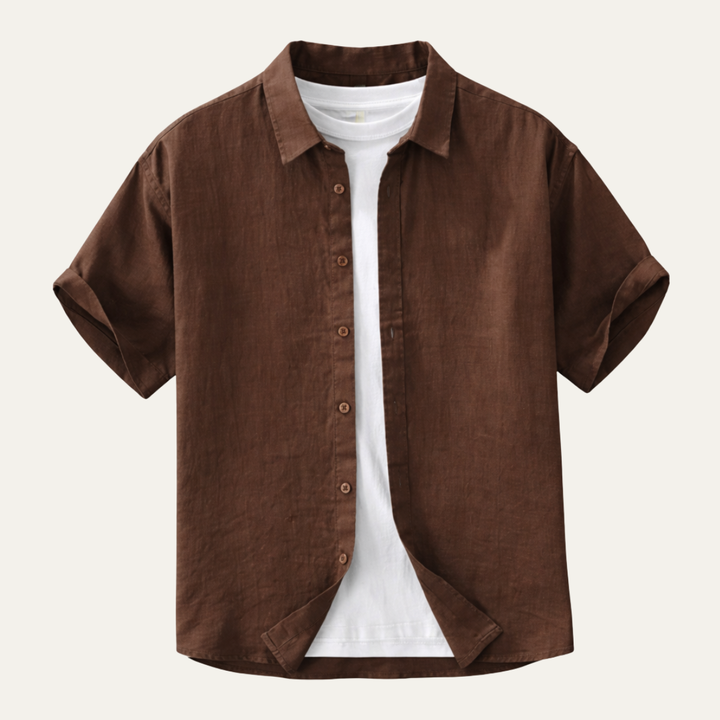 La Chemise Respirante en Lin Slim Fit pour Homme de Willow Lake