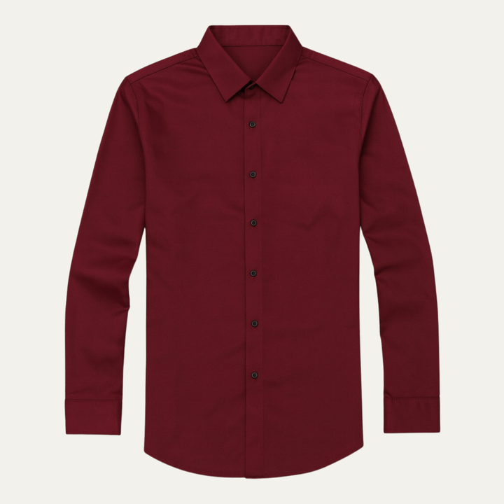 La Chemise de Costume Slim Fit Décontractée pour Hommes Biarritz