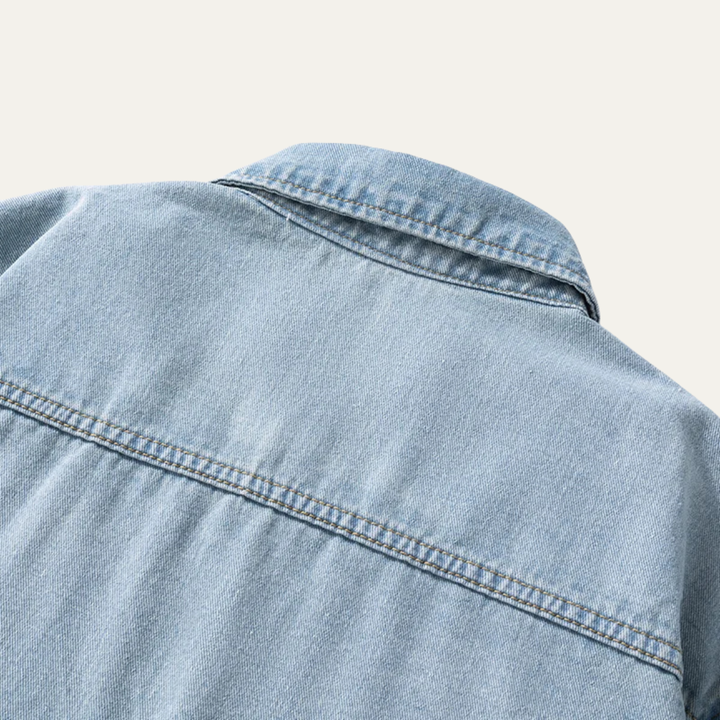 La Chemise Smart en Denim Vintage pour Homme Meadowlark Hill
