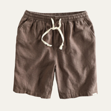 Les Shorts de Plage Casual Slim Fit à Cordon de Serrage pour Hommes Mapleford