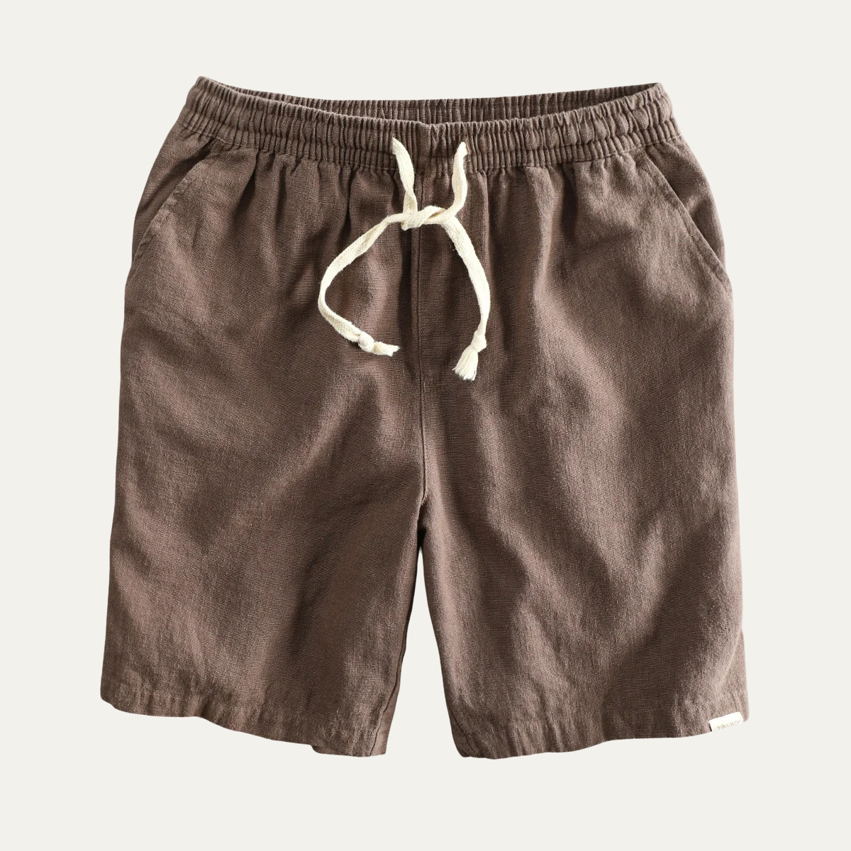 Les Shorts de Plage Casual Slim Fit à Cordon de Serrage pour Hommes Mapleford