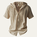 La chemise légère à capuche en coton et lin pour hommes Fairhaven Ridge