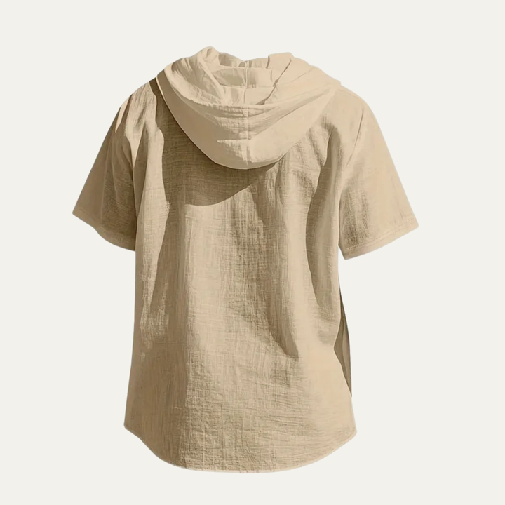 La chemise légère à capuche en coton et lin pour hommes Fairhaven Ridge