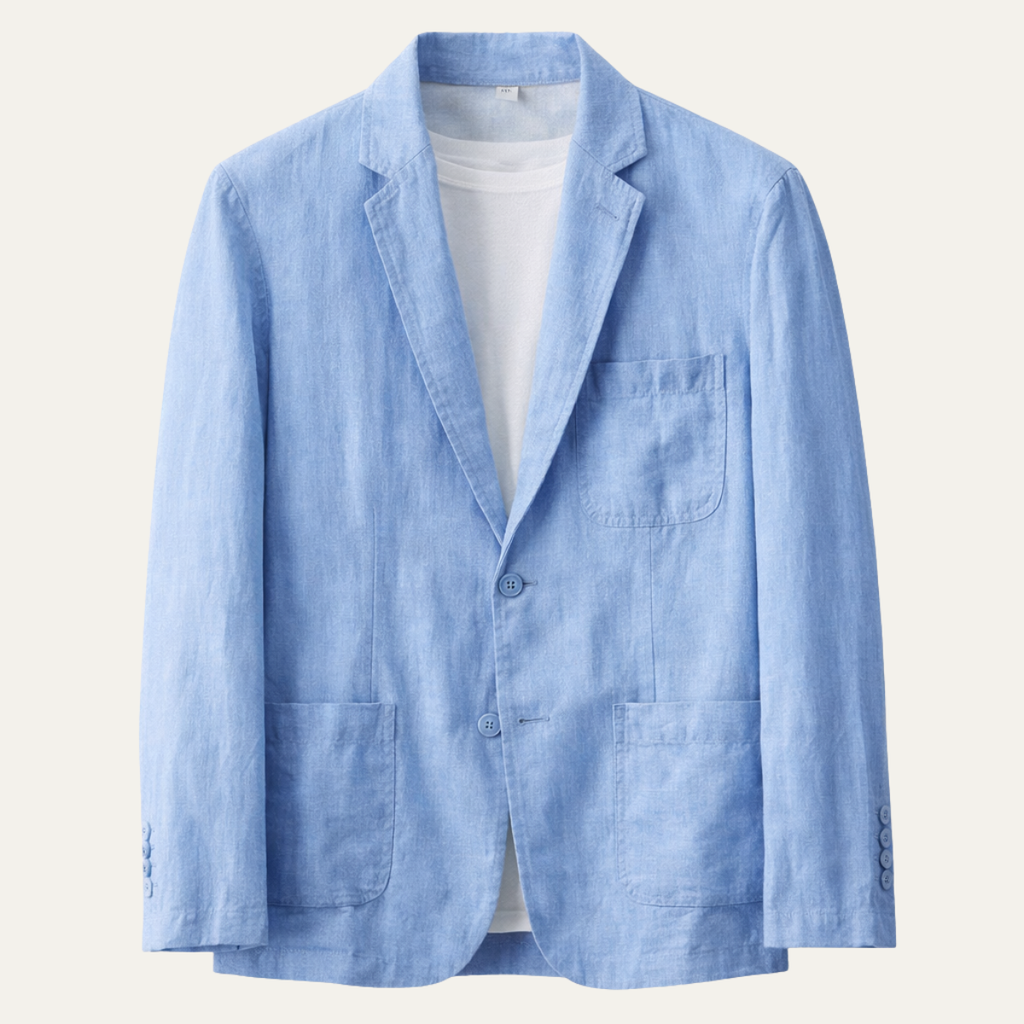 Le Blazer Simple en Lin Léger pour Homme Deerbrook