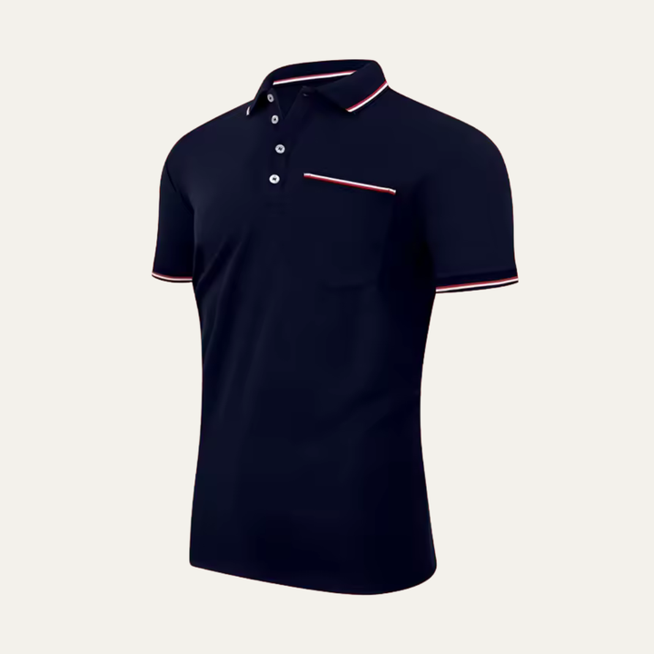 La chemise polo de golf intelligente pour hommes Brenton