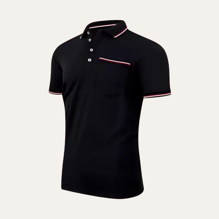 La chemise polo de golf intelligente pour hommes Brenton
