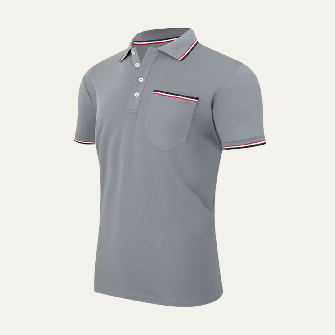 La chemise polo de golf intelligente pour hommes Brenton